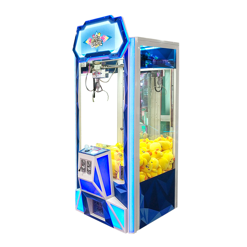 Arcade Toy Claw Vending Machine - おもちゃのぬいぐるみクレーンゲーム、コイン式アーケードゲーム、紙幣識別機付き、ネオクレーン、楽しいエンターテイメントゲーム