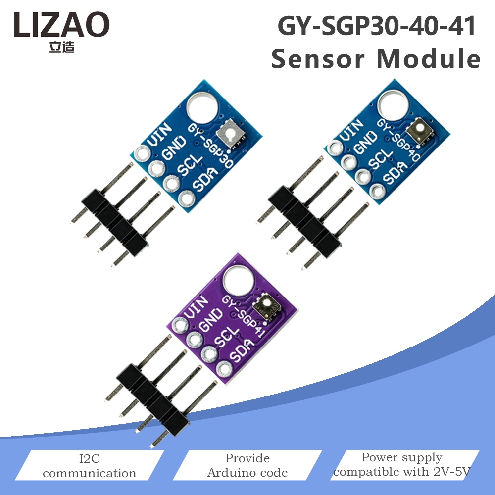 Arduino Vending Machine Project - LIZAO GY-SGP30-40-41 空気質センサーモジュール、I2C通信ガス検知器、室内空気監視およびArduinoプロジェクト用