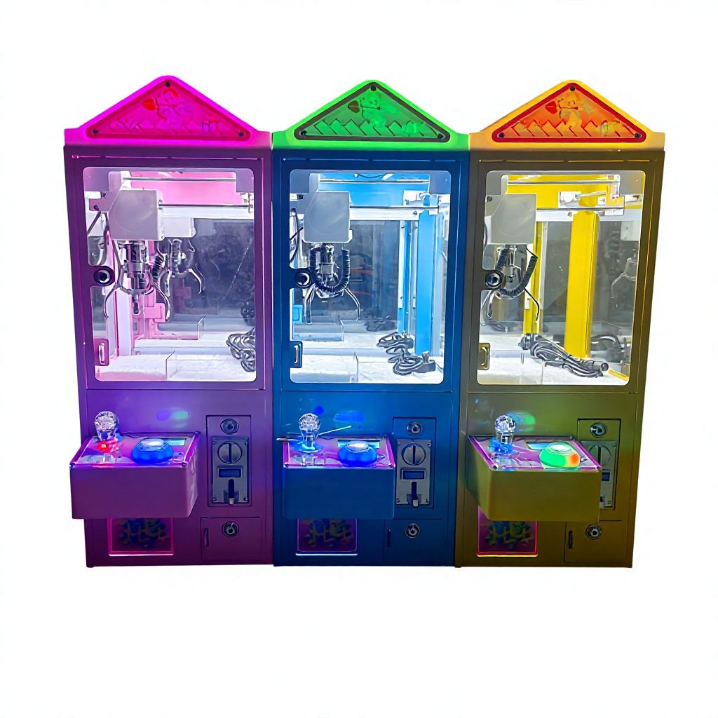 Arcade Toy Claw Vending Machine - ミニコイン式アーケードクレーンゲーム機、カスタマイズ可能、米国プラグ、ブティック向け人形販売玩具販売用
