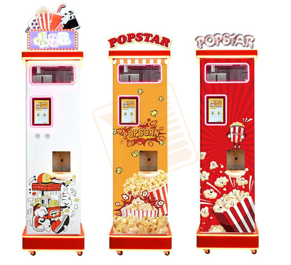 Popcorn Vending Machine - 空港、ショッピングセンター、商業施設向けのコイン式ポップコーン自動販売機