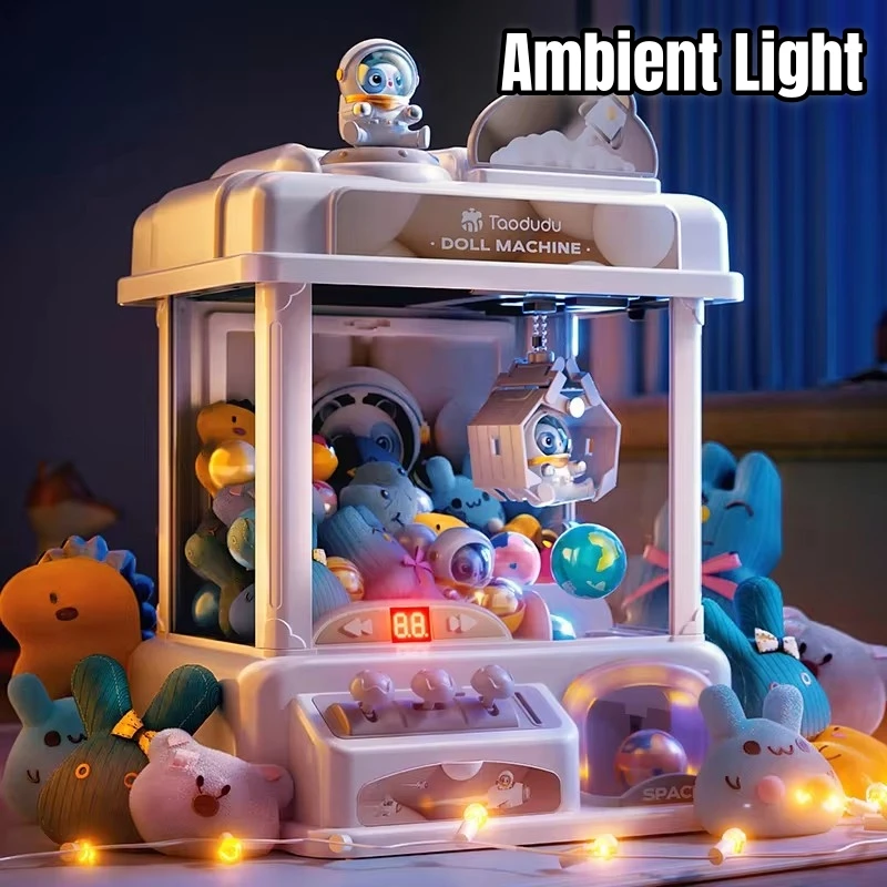Arcade Toy Claw Vending Machine - 女の子のためのアーケードクローマシン,コイン,ゲーム,賞品,キャンディーの自動販売,クレーンドール,子供へのギフト