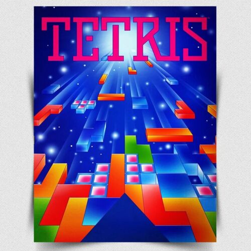 Arcade Games & Vending Llc Photos - テトリス メタルサイン プラーク - レトロポスタープリント マンケイブ