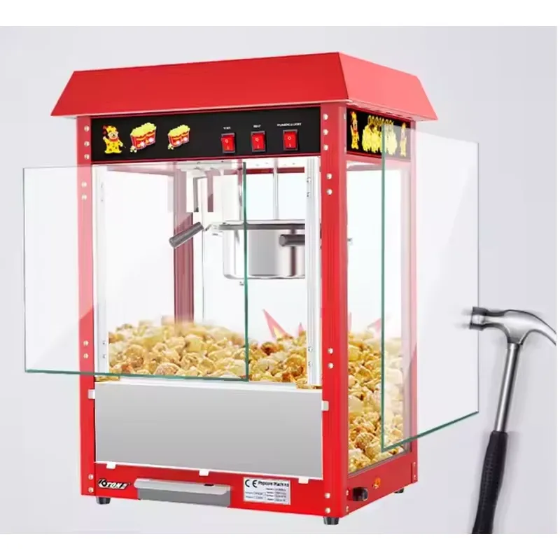 熱風式業務用ポップコーン製造機 - 高収益スナックビジネス向 - Popcorn Vending Machine のレビューと価格
