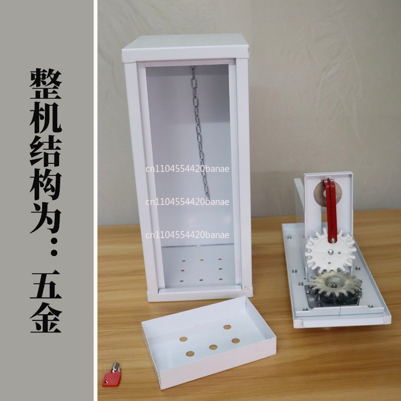 電気不要のセルフサービス卓上型自動販売機、コイン式カード販売 - Coin Pusher Machine のレビューと価格