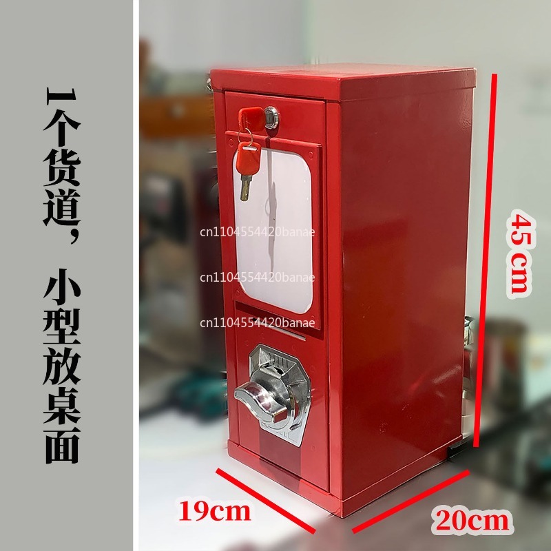 電気不要のセルフサービス卓上型自動販売機、コイン式カード販売 - Coin Pusher Machine のレビューと価格