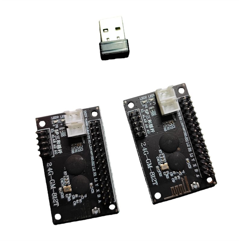 A99E-2.4G ワイヤレス 2 プレーヤーアーケード用  - Joystick Arcade Parts のレビューと価格
