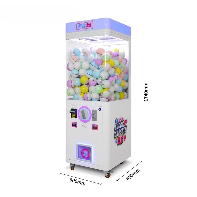商業用カプセルトイ自動販売機 コイン式 カスタマイズ可能 英 - Popcorn Vending Machine のレビューと価格