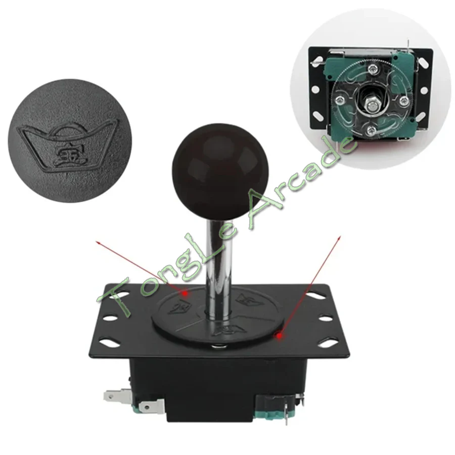 Baolian ジョイスティック 8 ウェイボールハンドルコ - Joystick Arcade Parts のレビューと価格
