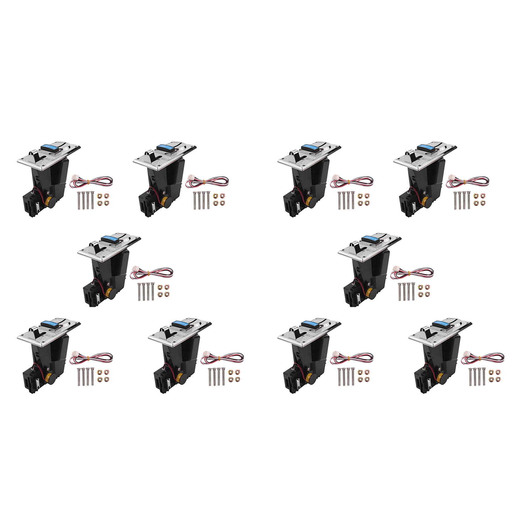 ABVB-10X マルチコインアクセプター 電子ロールダウン - Arcade Ticket Machine のレビューと価格
