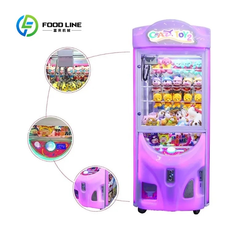 カスタマイズ可能なコイン式アーケードクレーンゲーム機（紙幣識 - Arcade Toy Claw Vending Machine のレビューと価格