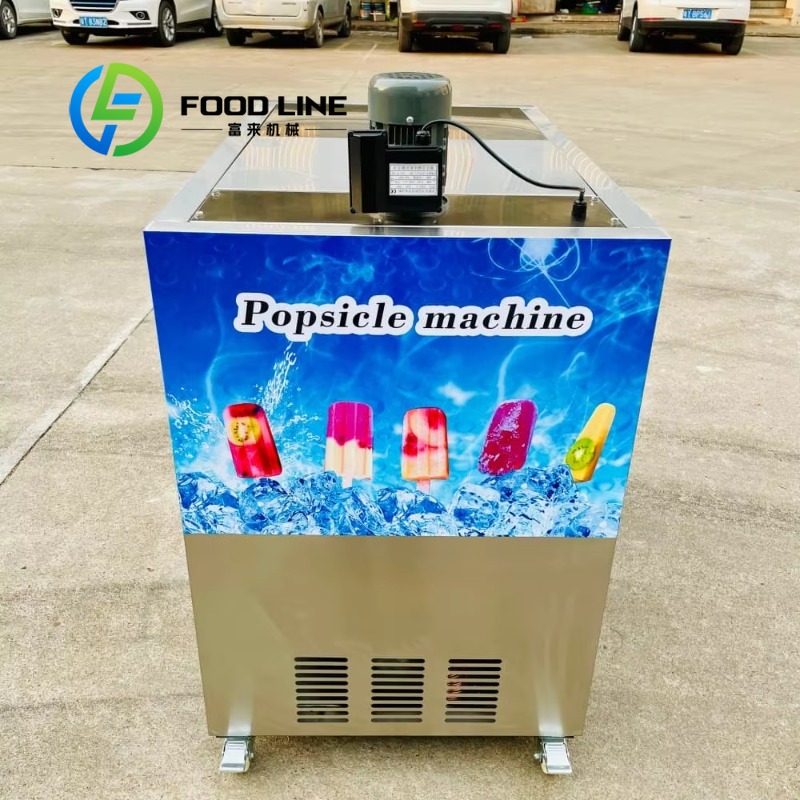 カスタマイズ可能な業務用アイスキャンディー製造機、1日120 - Popcorn Vending Machine のレビューと価格