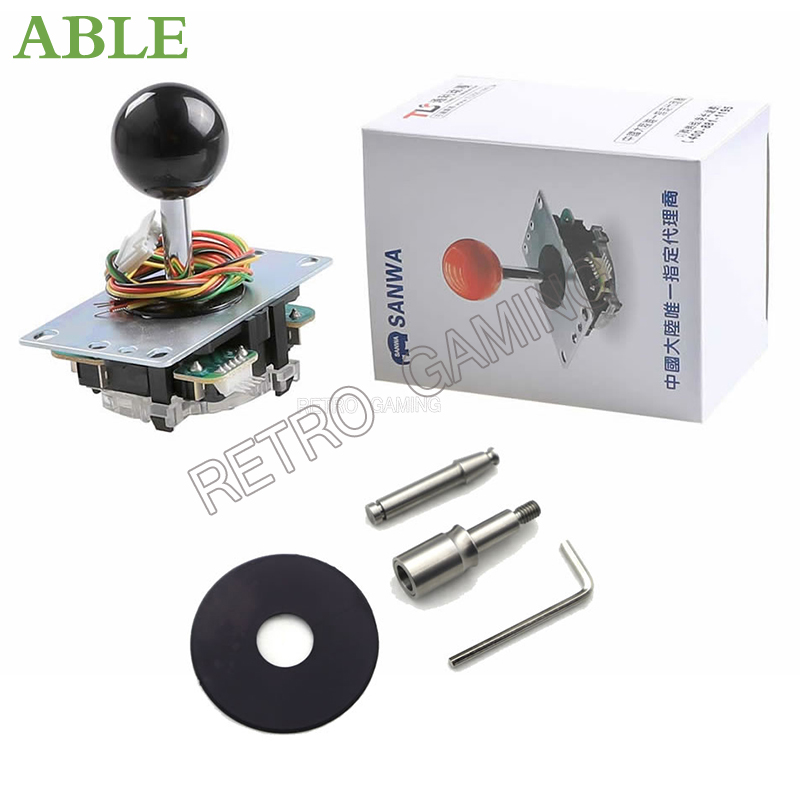 Sanwa-オリジナルのJLF-TP-8YTアーケードジョイ - Joystick Arcade Parts のレビューと価格