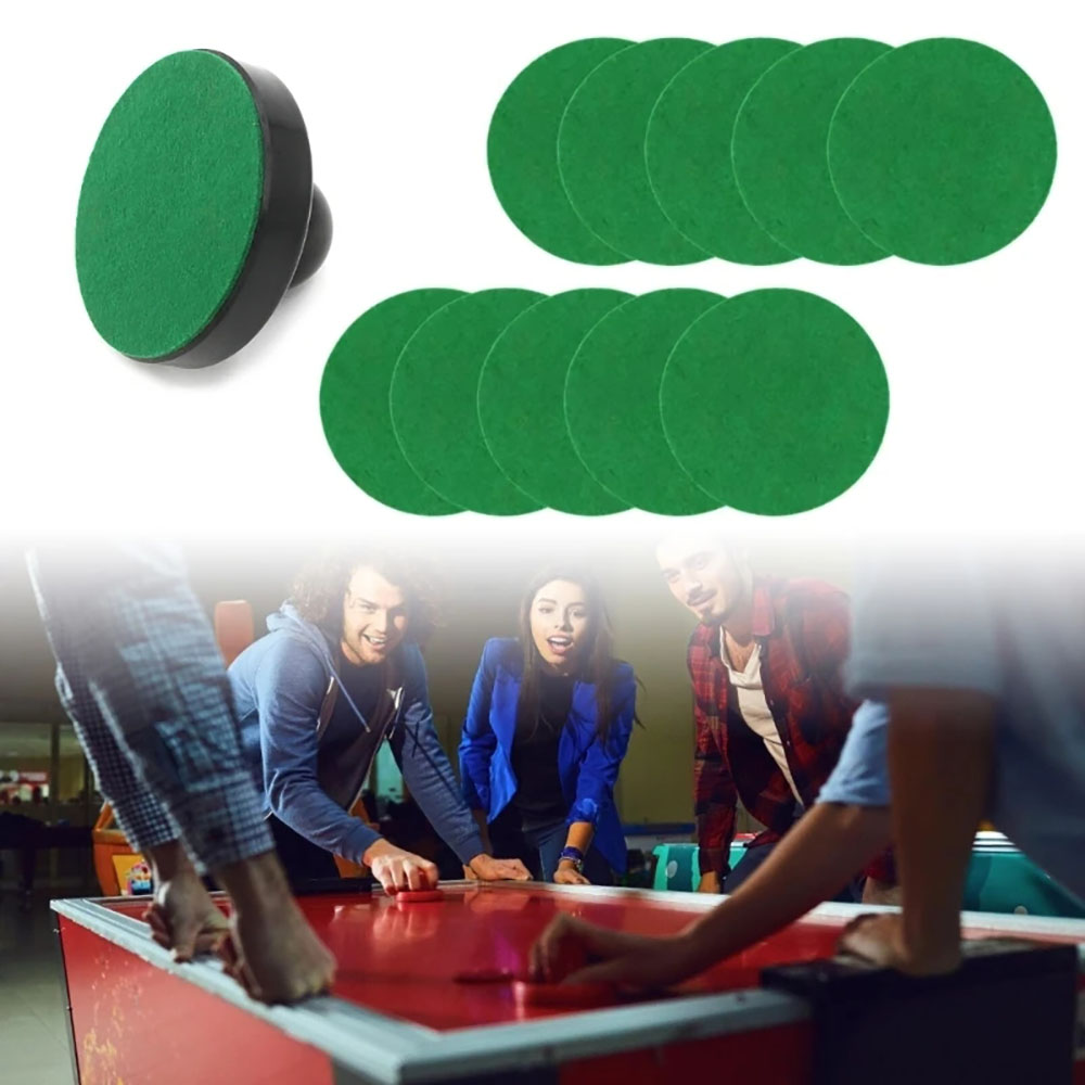 エアホッケープッシャー用フェルトパッド交換セット 60/74 - Air Hockey Table のレビューと価格