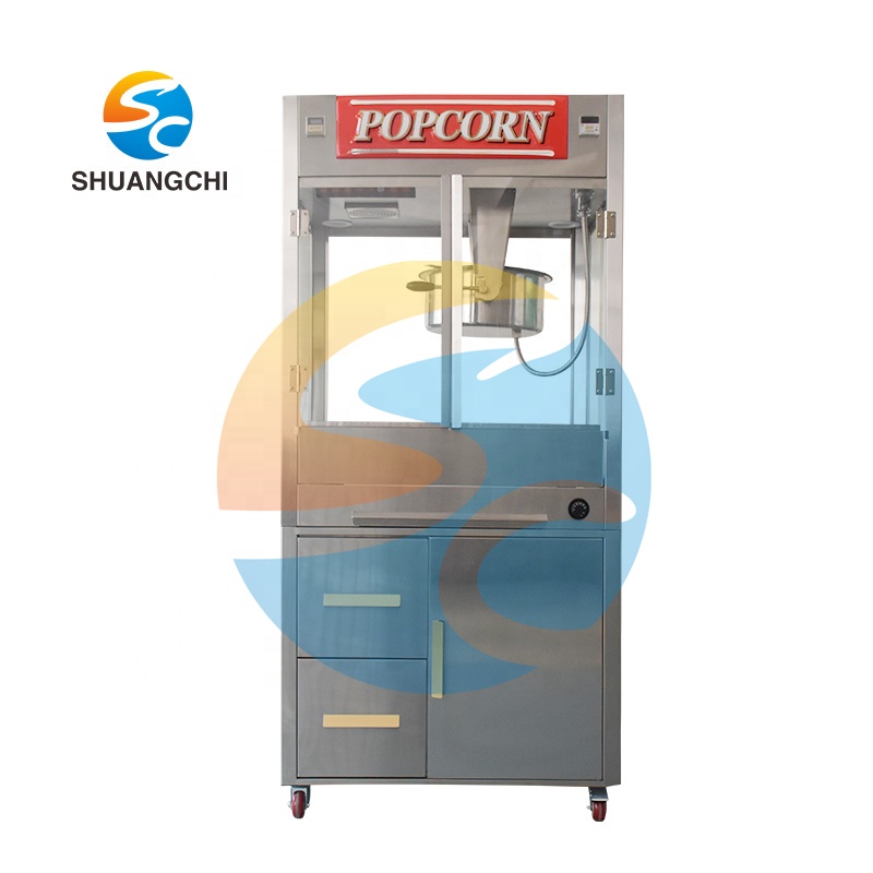 双池工場製 32オンス業務用ポップコーンマシン ステンレス製 - Popcorn Vending Machine のレビューと価格