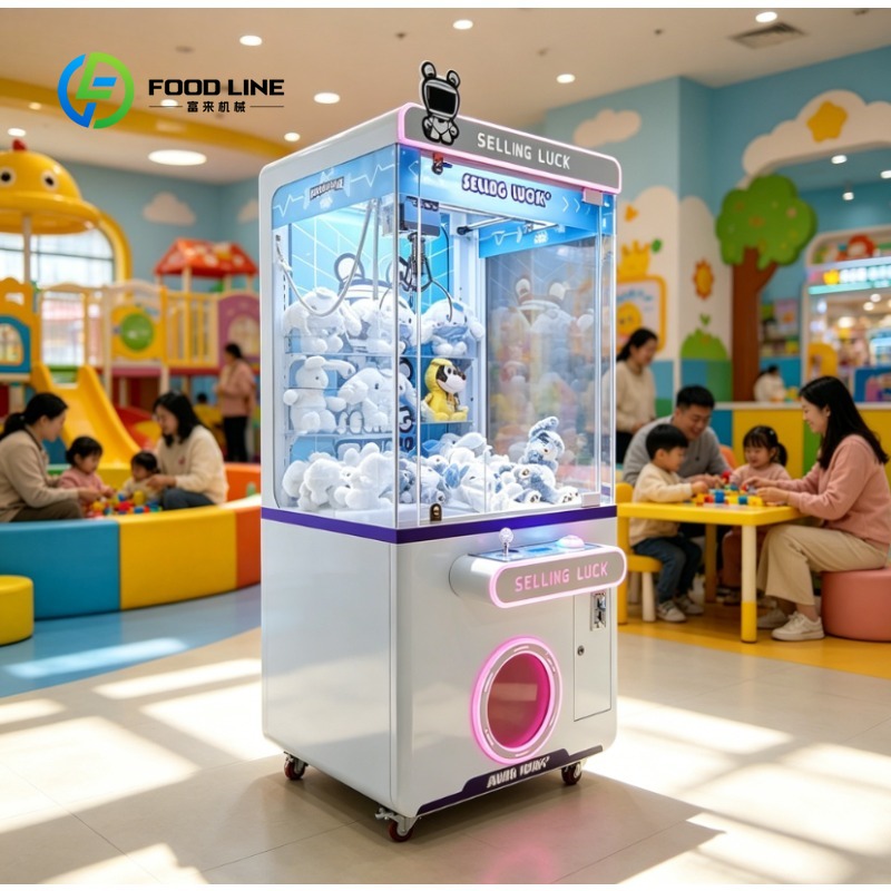 カスタムコイン式メタルクレーンゲーム機、ぬいぐるみ販売アーケ - Arcade Toy Claw Vending Machine のレビューと価格